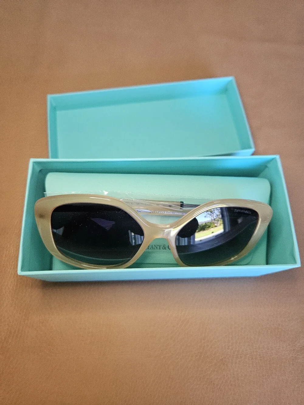 Tiffany & Co. Beige Boho Sunglasses